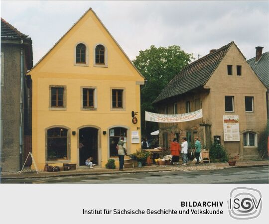 Renoviertes Wohnhaus einer Gärtnerei in Radebeul