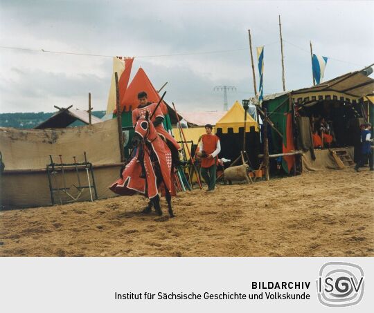 Ritterspiele zum Friedensfest in Radebeul