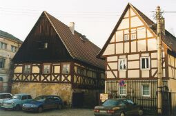 Bild: Fachwerkhaus in Dresden-Loschwitz