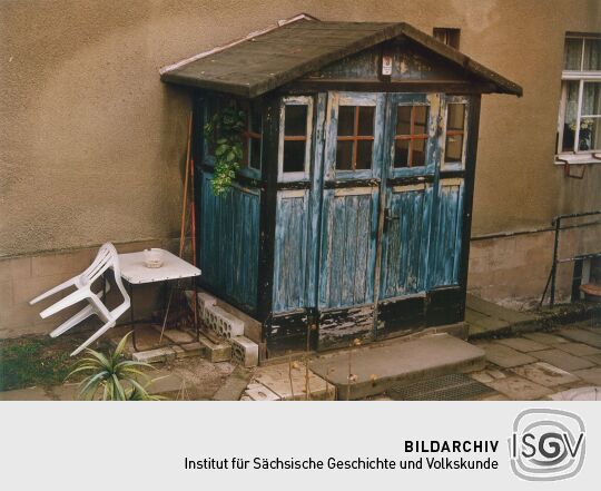 Vorhäuschen eines Wohngebäudes in Pillnitz