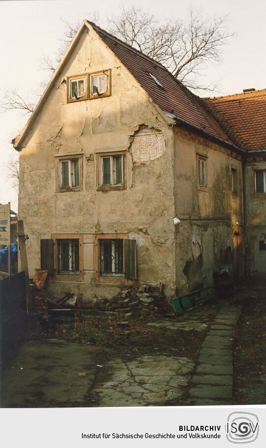 Unbewohntes Gebäude in Dresden-Loschwitz