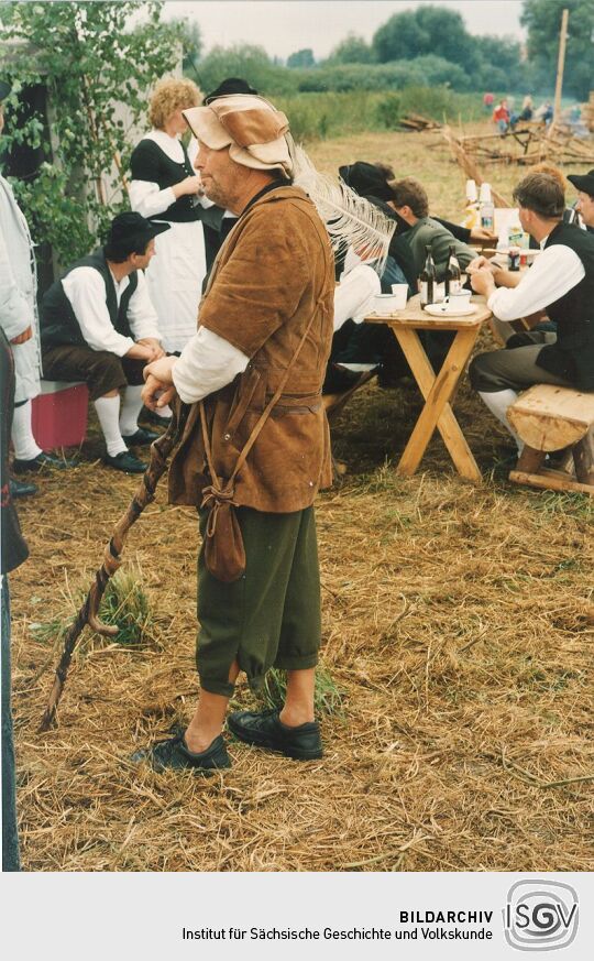 Ein Fahrensmann beim Friedensfest in Radebeul