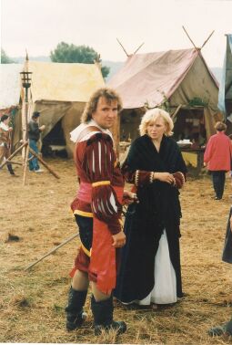 Bild: Ein Landsknecht beim Friedensfest in Radebeul