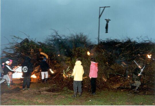 Hexenfeuer in Mengelsdorf