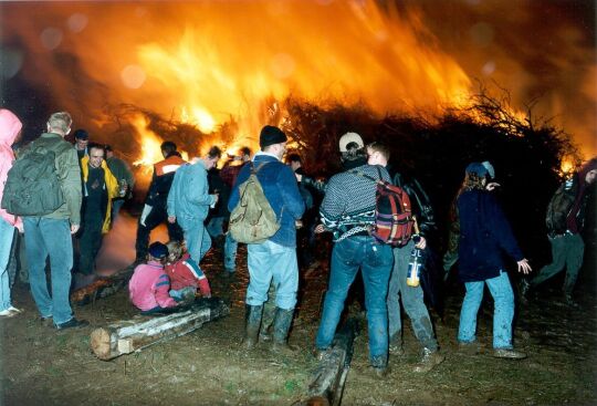 Hexenfeuer in Mengelsdorf