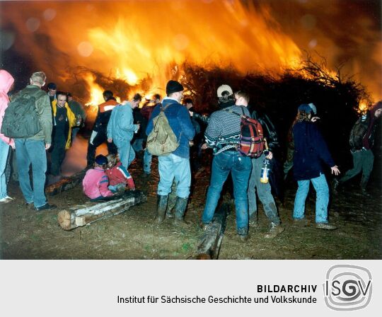 Hexenfeuer in Mengelsdorf