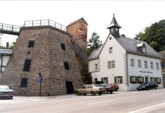 Ehemaliges Kalkwerk in Lengefeld mit Gaststätte