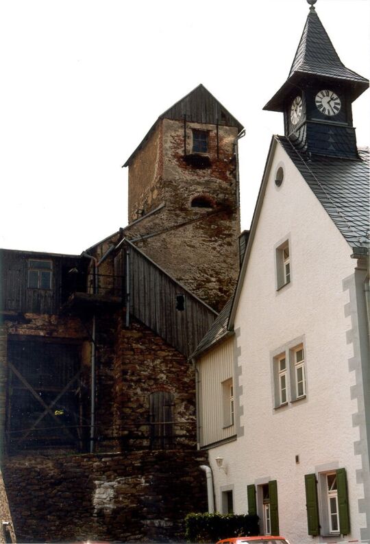 Alte Förderanlage des ehemaliges Kalkwerks in Lengefeld