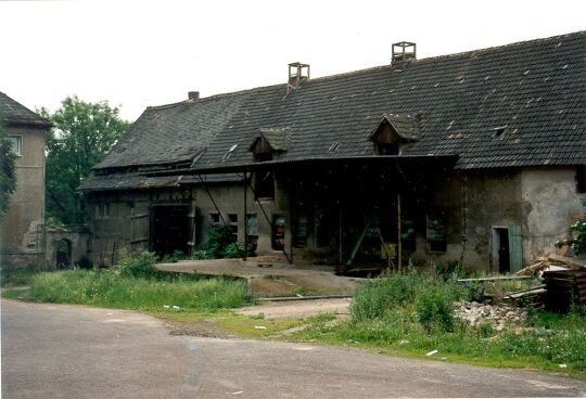 Stallscheune des ehemaligen Gutes in Beucha