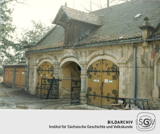 Ehemaliges Kutschenhaus des Schönfelder Schlosses