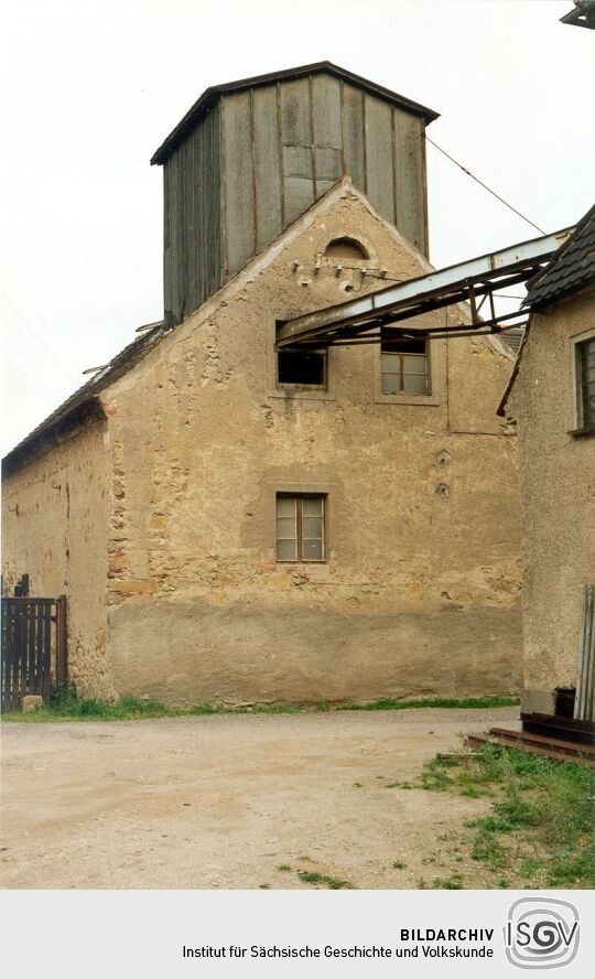 Scheune des ehemaligen Rittergutes in Cavertitz