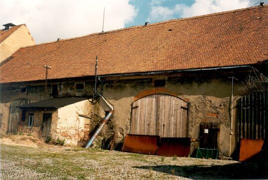 Stallscheune des ehemaligen Rittergutes in Weißnaußlitz