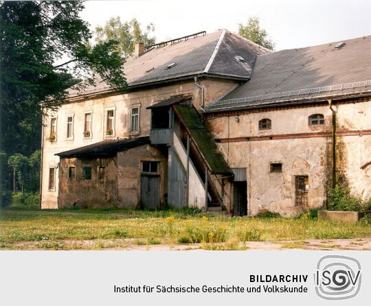 Gesindehaus des ehemaligen Rittergutes in Großharthau