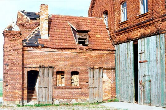 Eingangsgebäude des ehemaligen Rittergutes in Adelitz