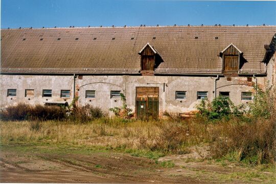 Alte Rittergutsscheunen in Pülswerda