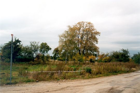 Auf dem Gelände des abgerissenen Dorfes Viereichen