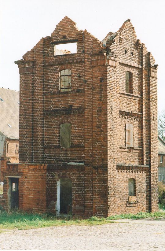 Altes Transformatorenhaus in Adelitz