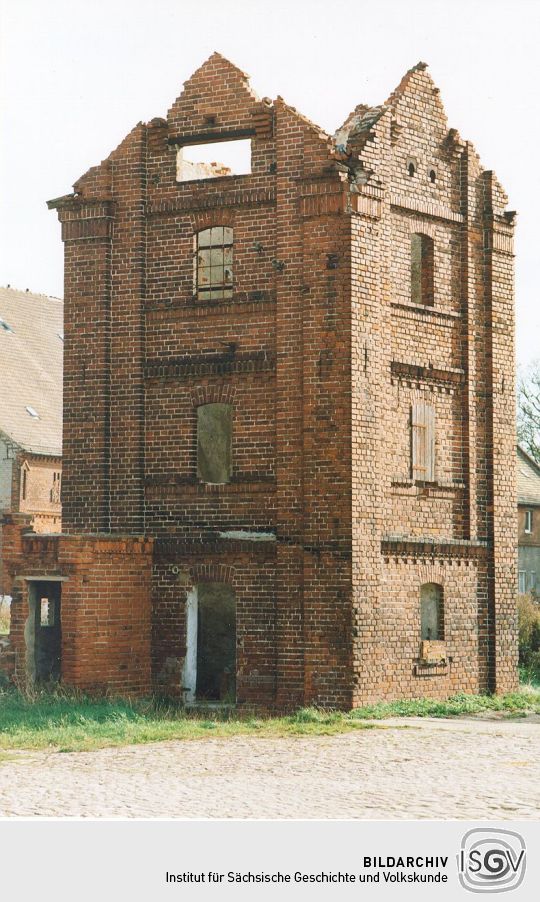 Altes Transformatorenhaus in Adelitz