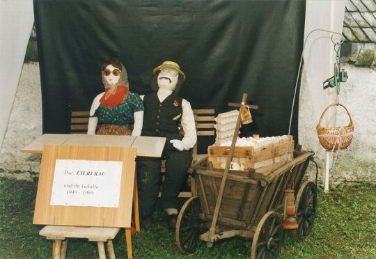 Ausstellung des Ortes Aitzendorf beim Tag der Sachsen