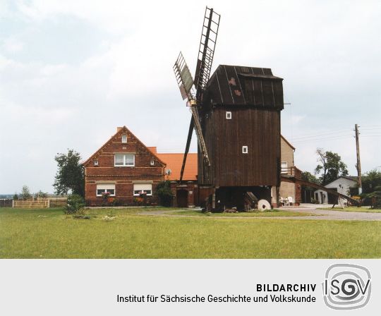 Windmühle des ehemaligen Rittergutes in Niedergalucha