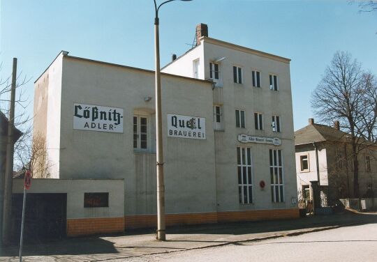 Brauerei "Lößnitz Quell" in Coswig