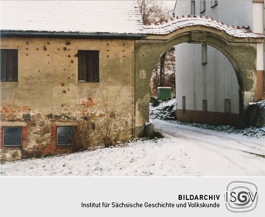Toreinfahrt in Kottmarsdorf