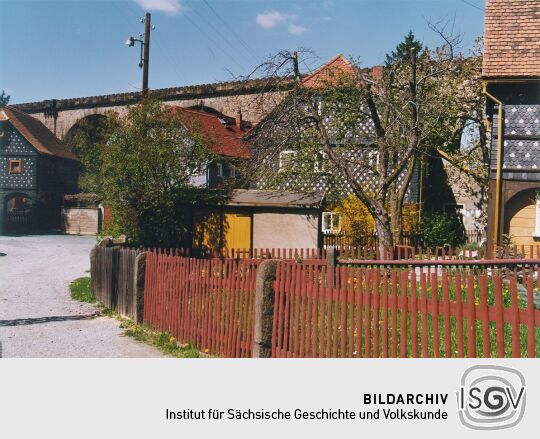 Straßenraum in Obercunnersdorf