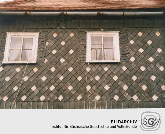 Wohnhaus in Ebersbach, Detail