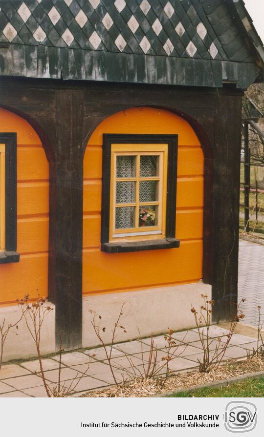 Wohnhaus in Ebersbach, Detail