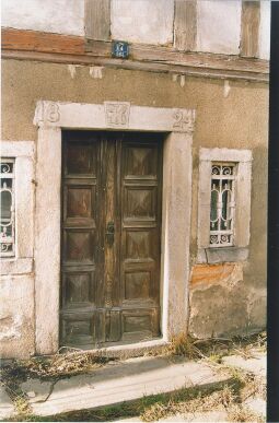 Bild: Wohnhaus in Ebersbach, Detail