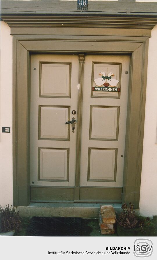 Wohnhaus in Großschönau, Detail