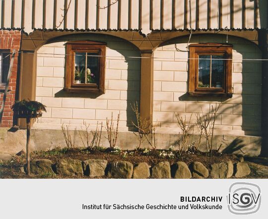 Wohnhaus in Leutersdorf, Detail