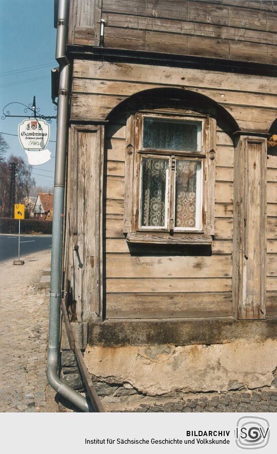 Gaststätte in Seifhennersdorf, Detail