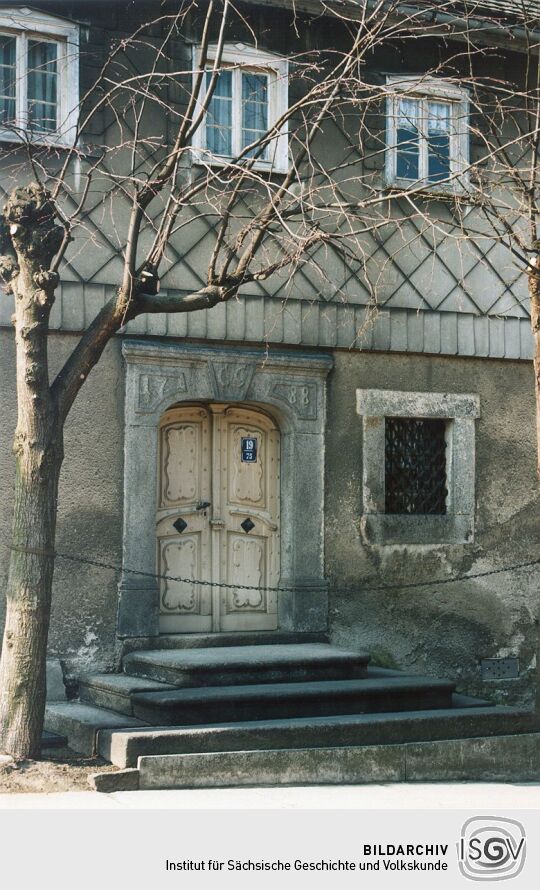 Wohnhaus in Neugersdorf, Detail