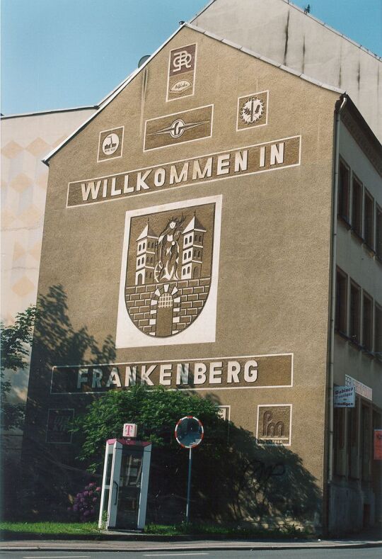 Fassade in Frankenberg