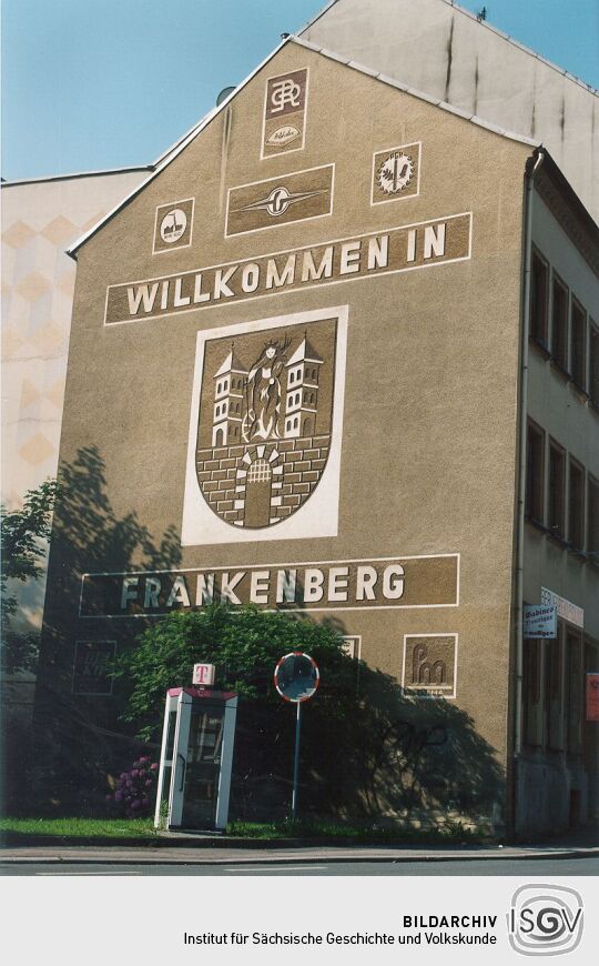 Fassade in Frankenberg