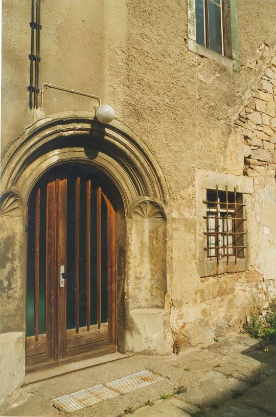 Gasthof in Quohren, Detail