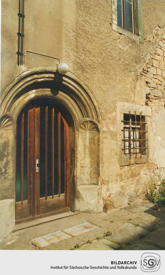 Gasthof in Quohren, Detail