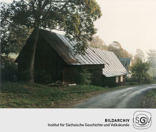 Fachwerkhaus an der Dorfstraße in Raun