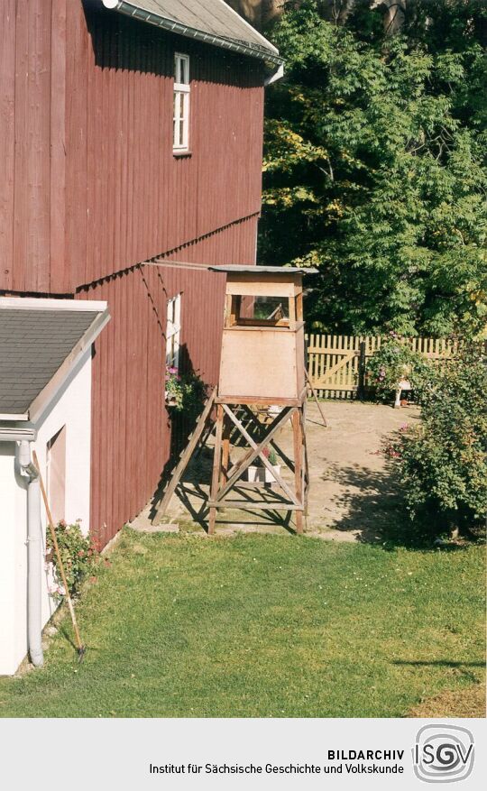 Grenzpostenstand für Kinder in Wiedersberg