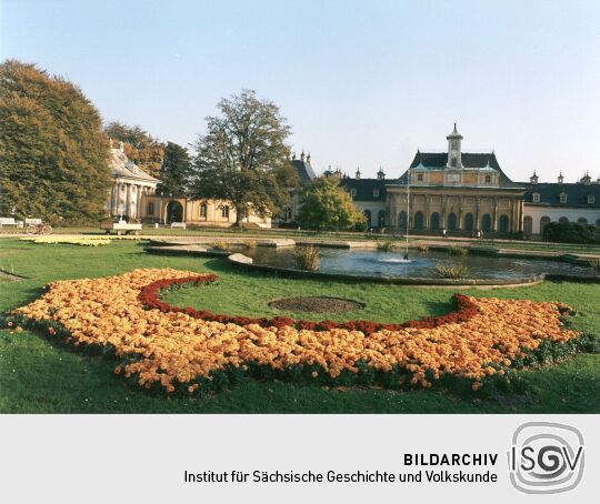 Blick in den Schloßpark Pillnitz