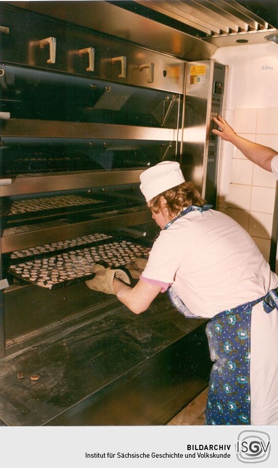 In der Pfefferküchlerei Handrick in Pulsnitz