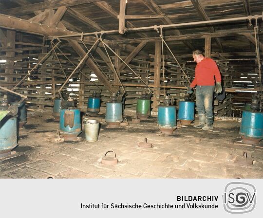 In der Ziegelei Peter Metzger in Bischofswerda