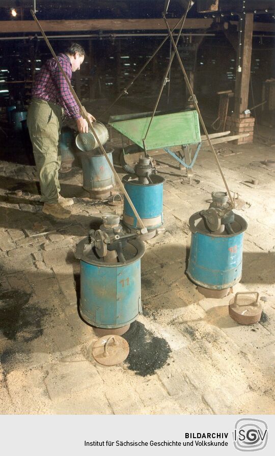 In der Ziegelei Peter Metzger in Bischofswerda