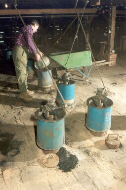 Bild: In der Ziegelei Peter Metzger in Bischofswerda