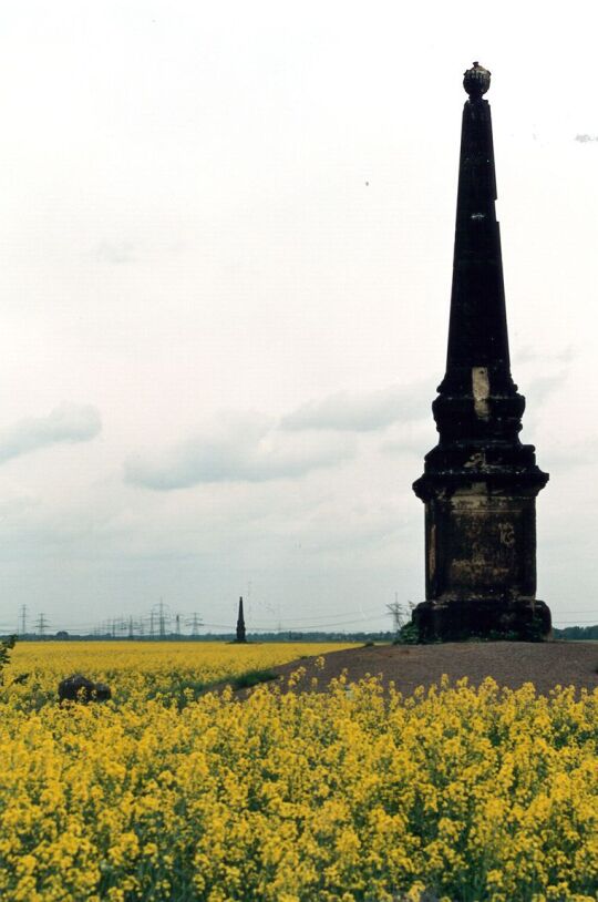 Gedenkobelisk vom Zeithainer Lager