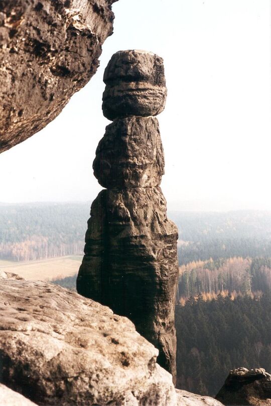 Blick zur Babarine vom Pfaffenstein