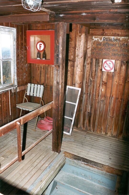 Aufstieg im Aussichtsturm auf dem Großen Winterberg