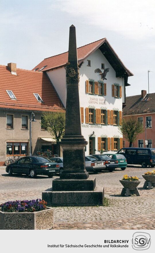 Postsäule in Wittichenau