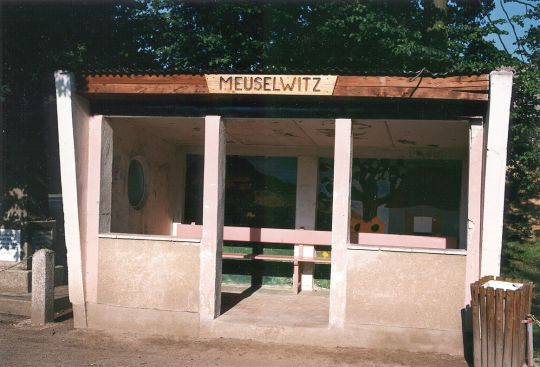 Buswartehaus in Meuselwitz